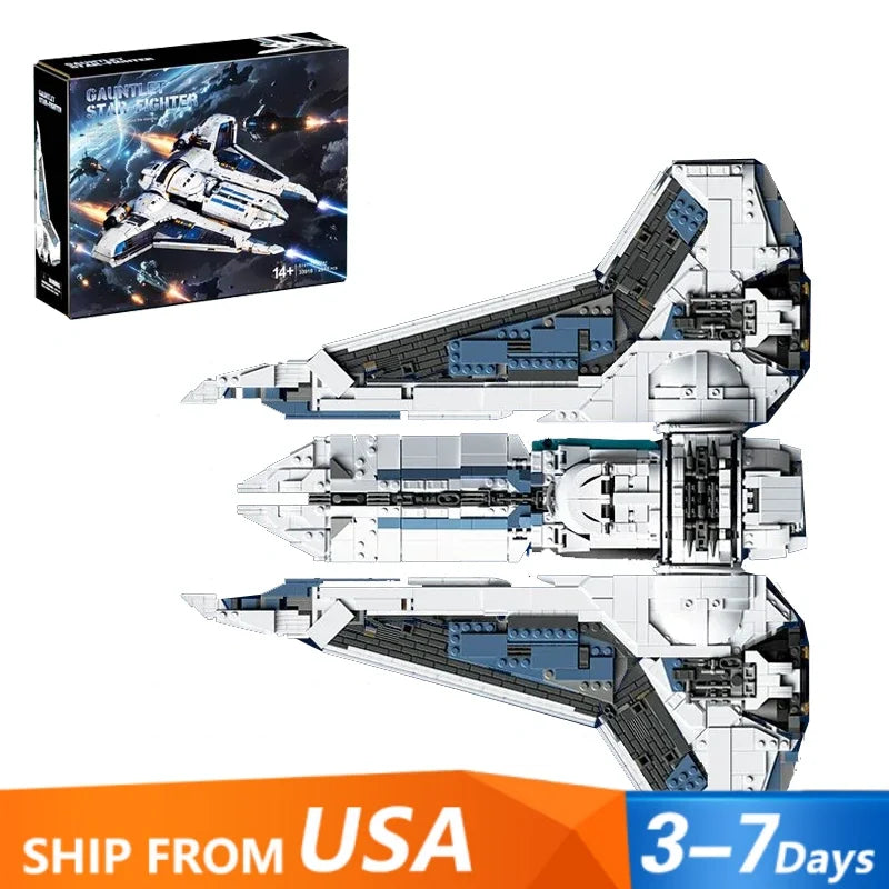 2948 Pieces Space War MOC Komrk Class Fighter Building Blocks Kit