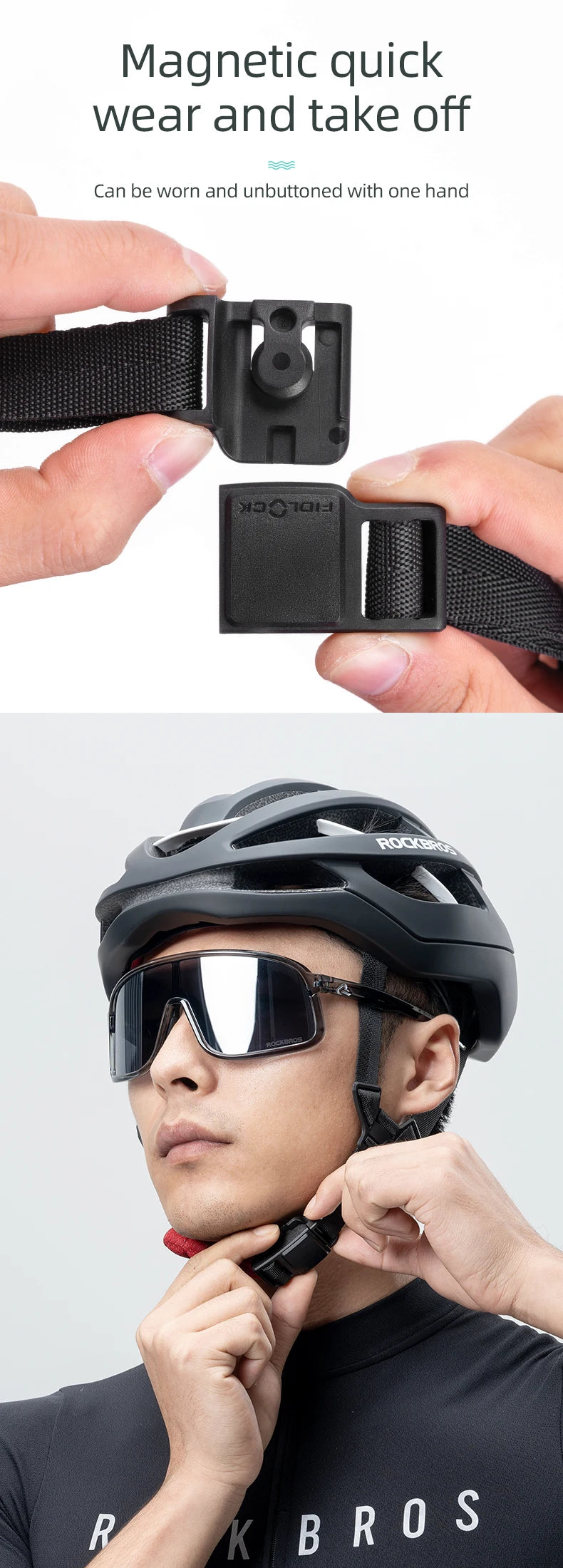 RockBros Bike Helmet MTB Road Cycling Integrally Molded Ultralight Breathable