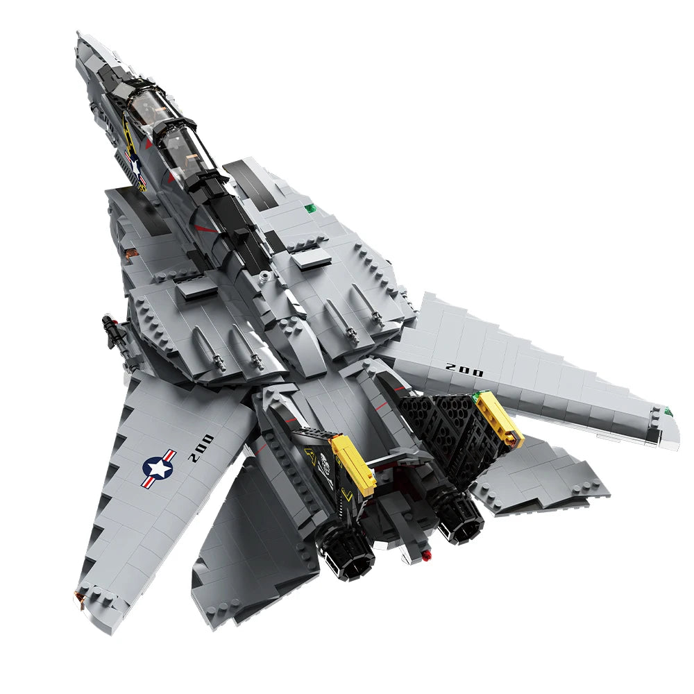F14 Tomcat Two Seat Carrier Based Fighter Building Block Kit M8021