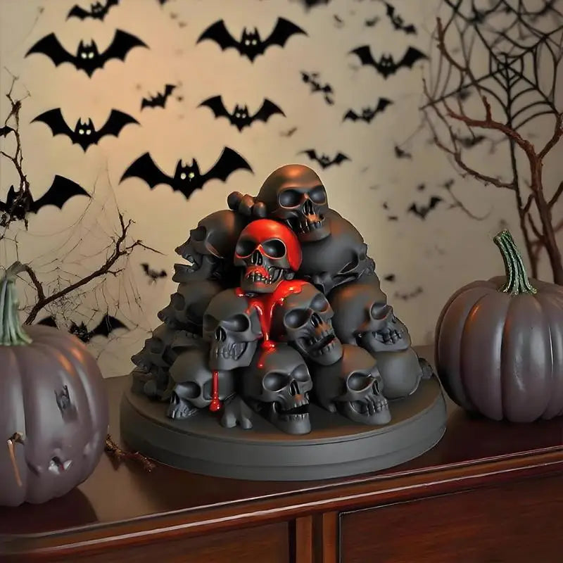Halloween Skull Candle Mold Silicone 3D For DIY Epoxy Resin
