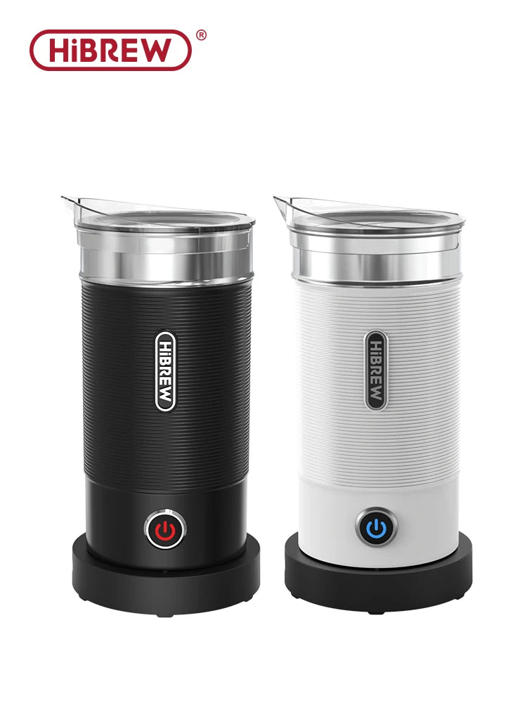 HiBREW Electric Milk Frother Foaming Mixer for Hot and Cold Latte Cappuccino Fully Automatic Milk Warmer Model M1A