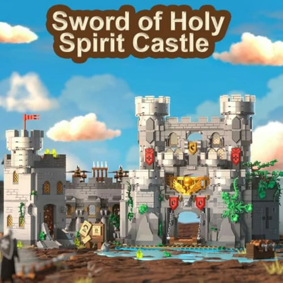Medieval Knight Castle Building Set 2554 Pieces Tower Modular Architecture