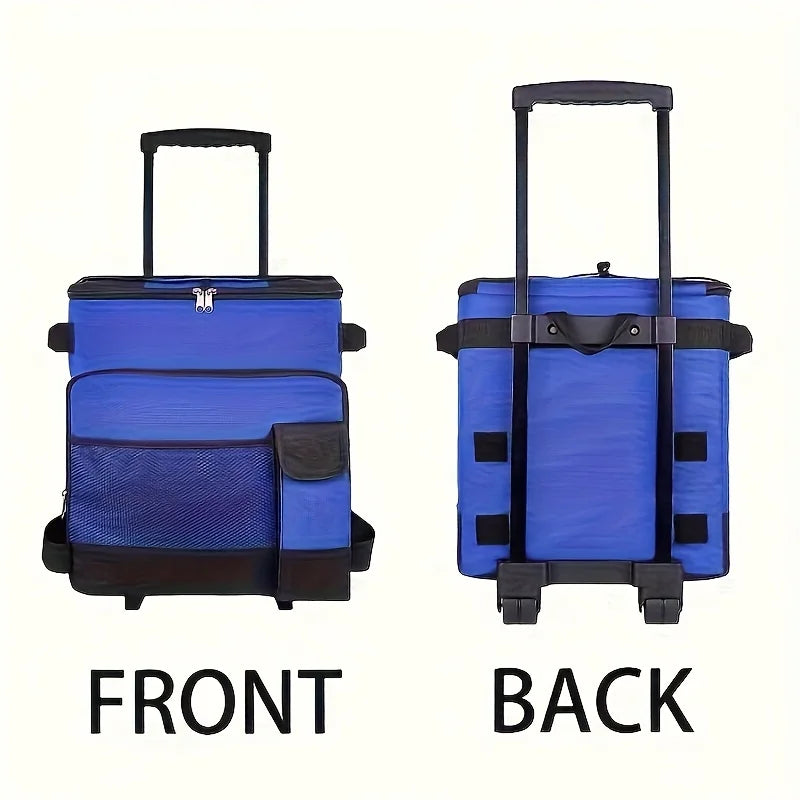 Insulated Outdoor Picnic Box Large Capacity Cooler for Camping and Takeaway