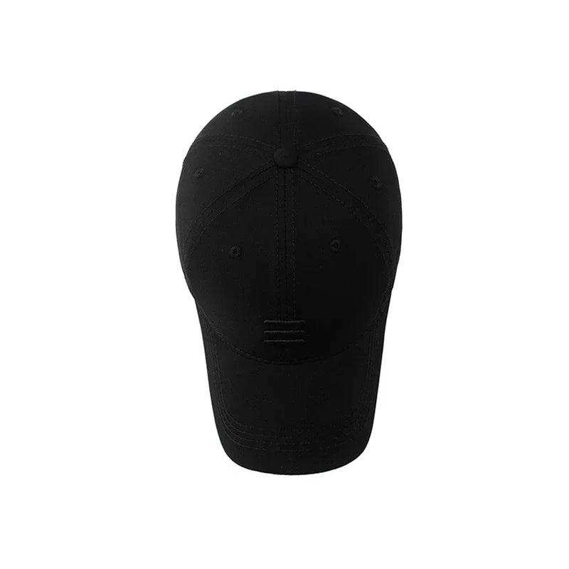 Unisex Cotton Snapback Baseball Cap Four Colors Casual Outdoor Dad Hat
