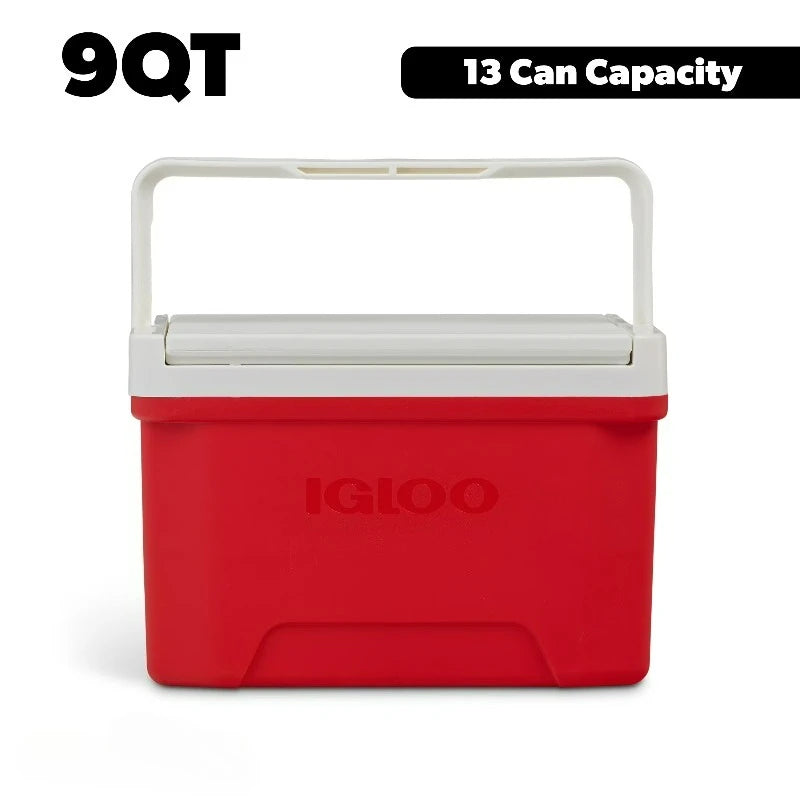 Laguna 9 Quart Small Red Cooler Ice Chest 13 Can Capacity