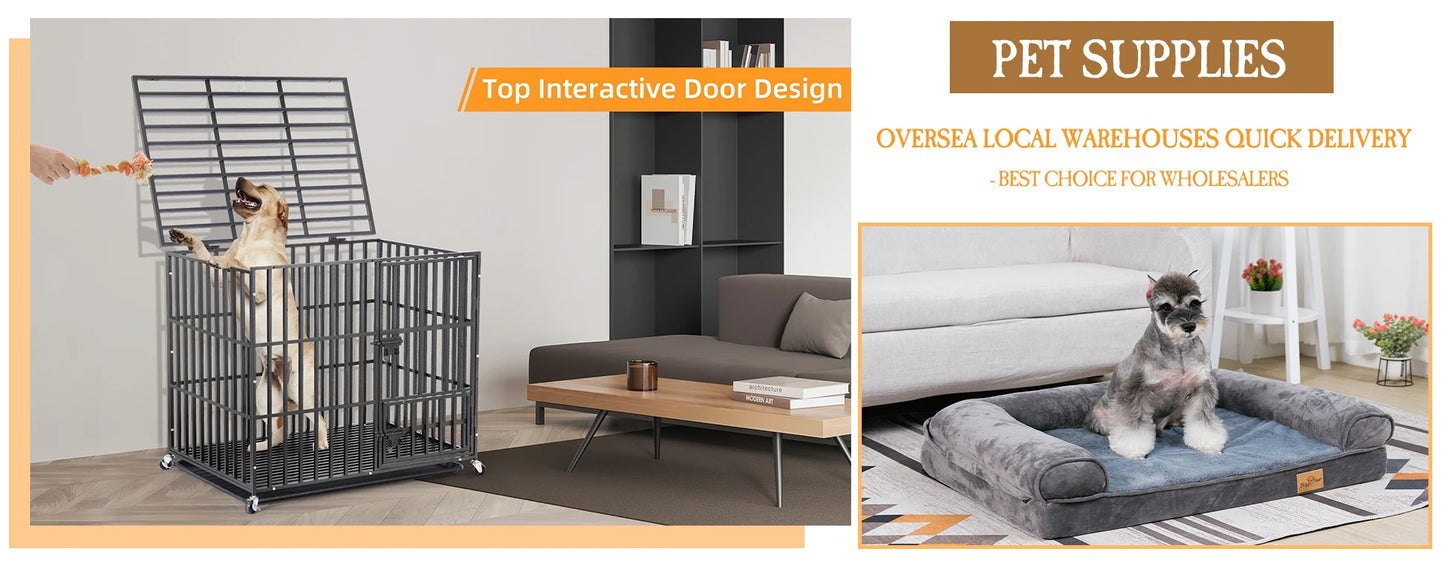 Large Dog Bed Removable Washable Cover Hypoallergenic Fleece Waterproof