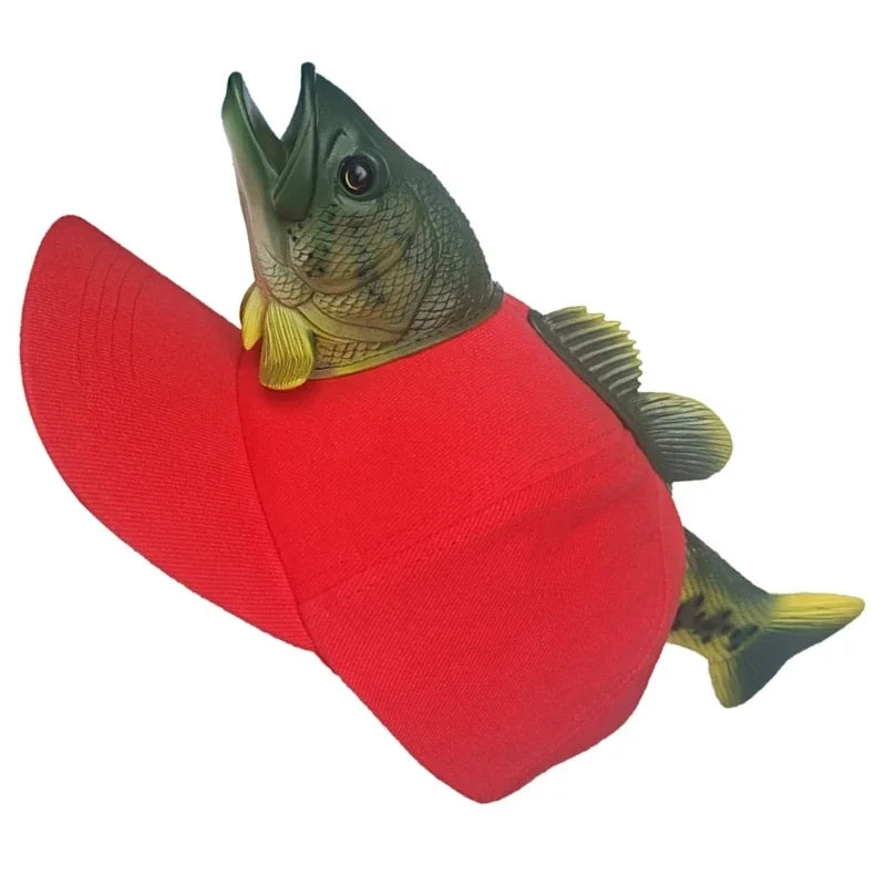 Novelty Fish Baseball Hat For Birthday Party Unisex One Size Holiday Headwear