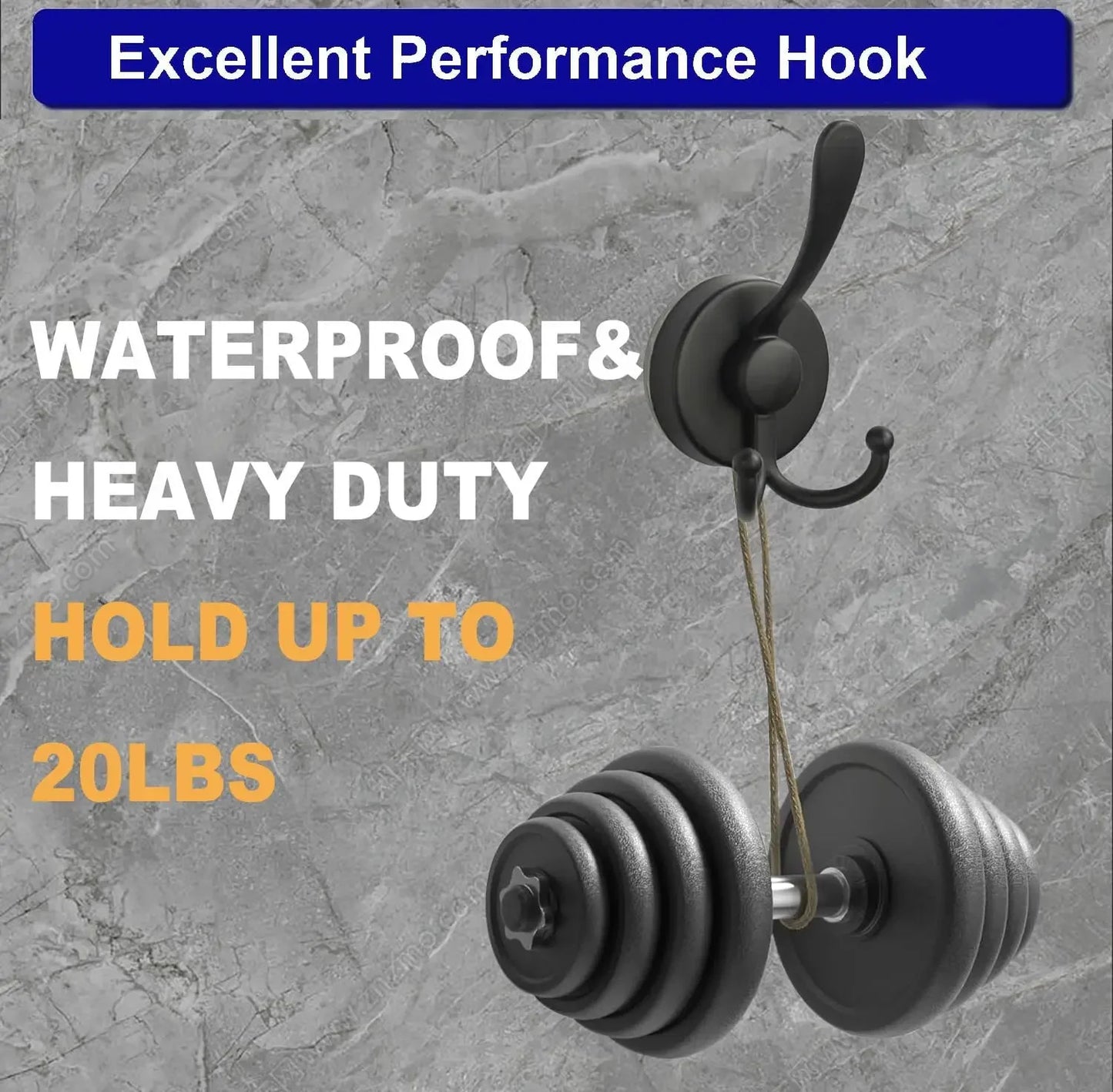 Suction Cup Adhesive Coat Hooks Glass Door Shower Bathroom