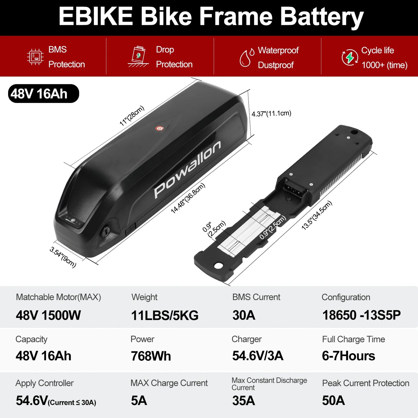 Ebike Conversion Kit Battery 750W Mid Drive Torque Sensor