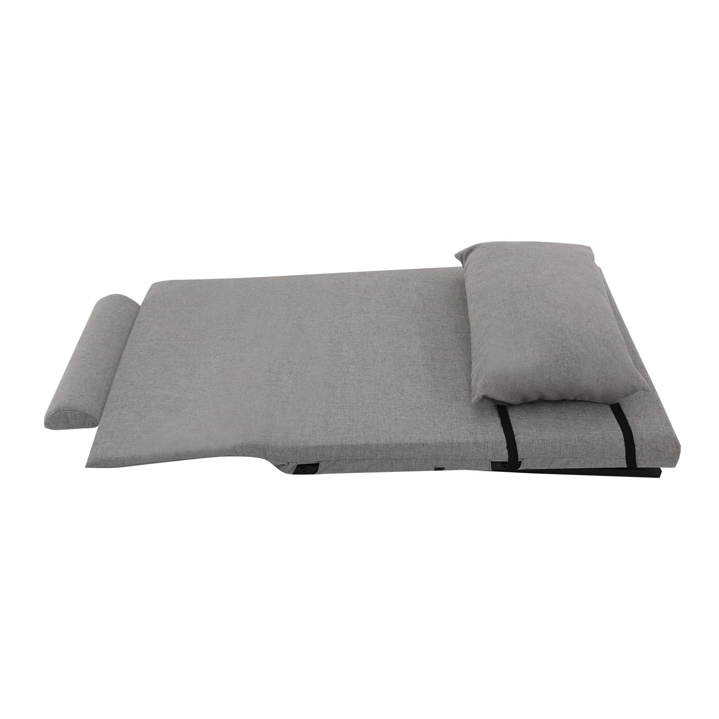 2-80 Degree Electric Lifting Backrest with Short Cushion and Headrest Grey Green Wired Remote Control Bed Backrest for Reading