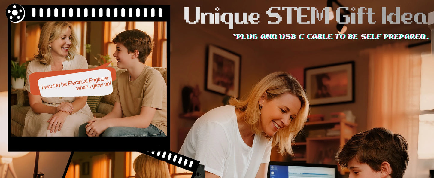 Robotime Rokr The Last City Marble Run 3D Puzzle Model Cyberpunk Gift