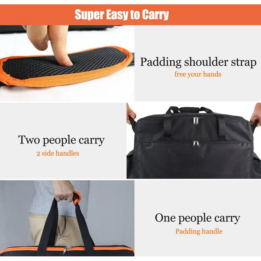 22 Inch Griddle Carry Bag For Blackstone With Hood Lid Portable Weather Resistant