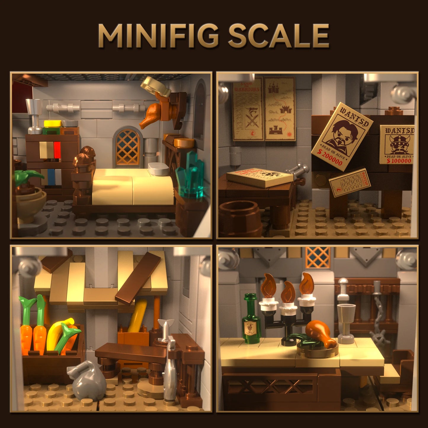 2484Pcs Sword Of Holy Spirit Castle Building Blocks Set Lego Compatible Gifts