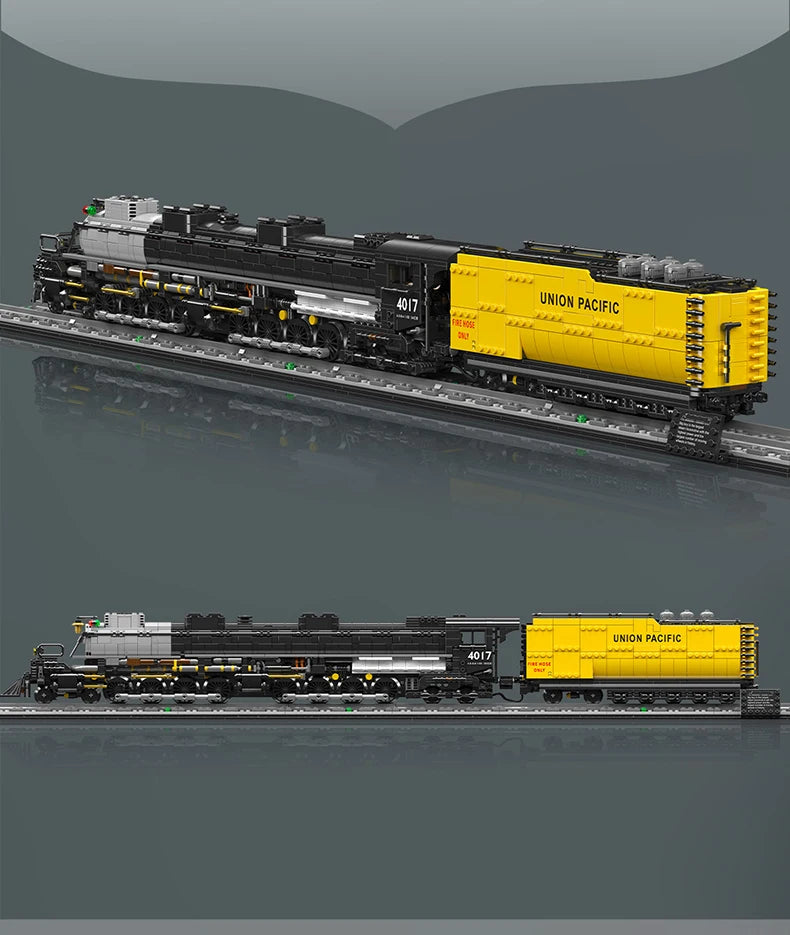 Mould King 12049 The Big Boy 4 8 8 4 Locomotive Building Block Set
