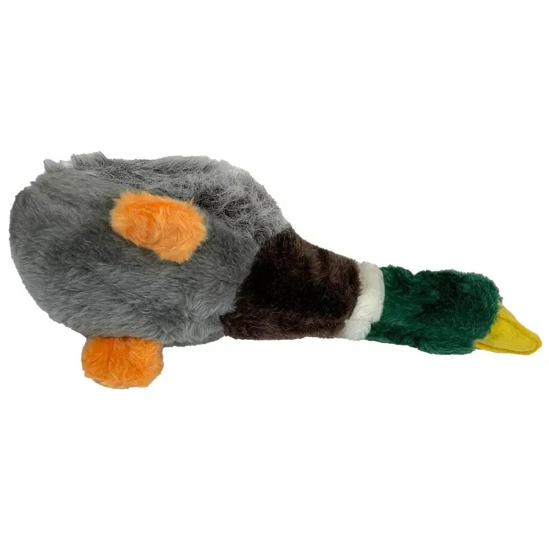 16 Inch Mallard Duck Dog Toy Plush Squeaky Chew Fun