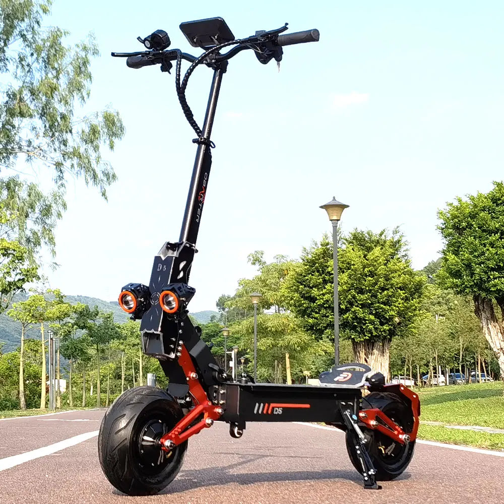 Obarter D5 5000W Electric Scooter 12 Inch Fat Tire On Road