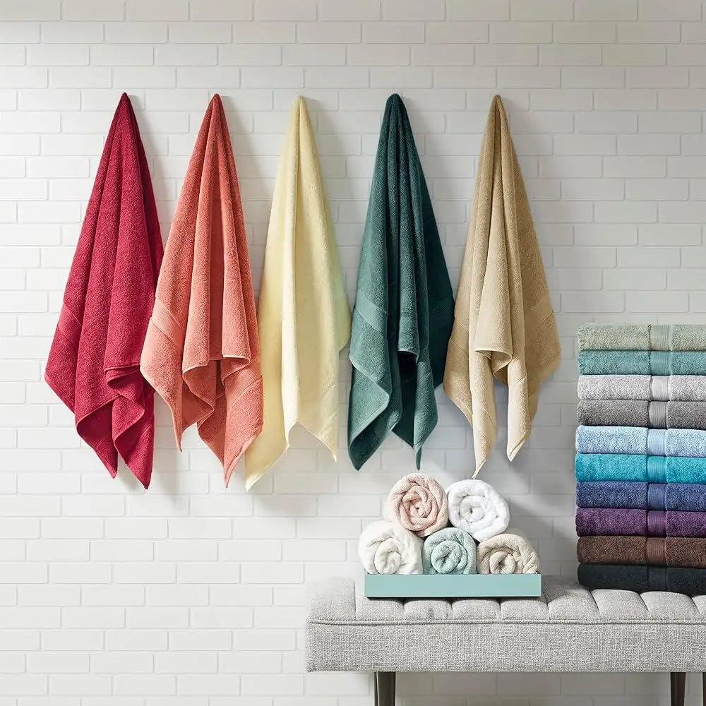Luxurious 800GSM Cotton Towel Set Quick Dry Spa Quality