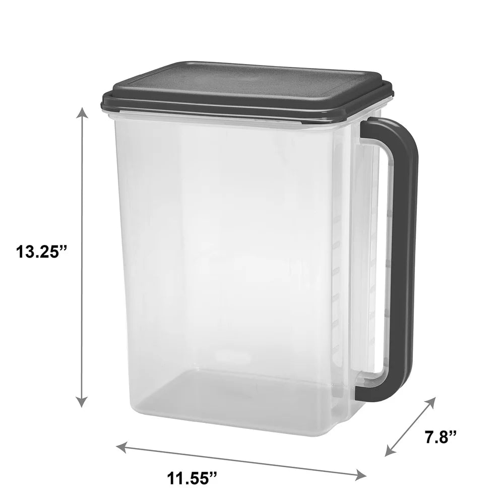 Large 46 Cup Food Storage Container With Handle And Pour Spout BPA Free