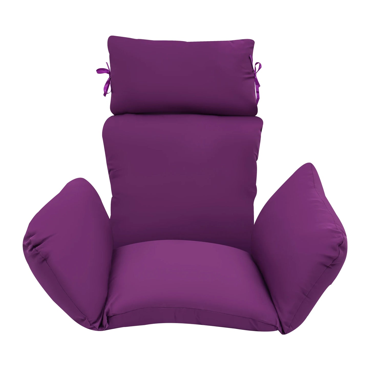 Solid Color Hanging Swing Egg Chair Cushion Durable Sofa Cushion Hanging Basket Swing Cushion Removable and Washable