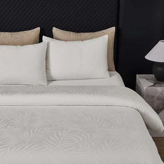 Simple And Opulence Duvet Cover Cotton Blend Breathable Luxury Bedding