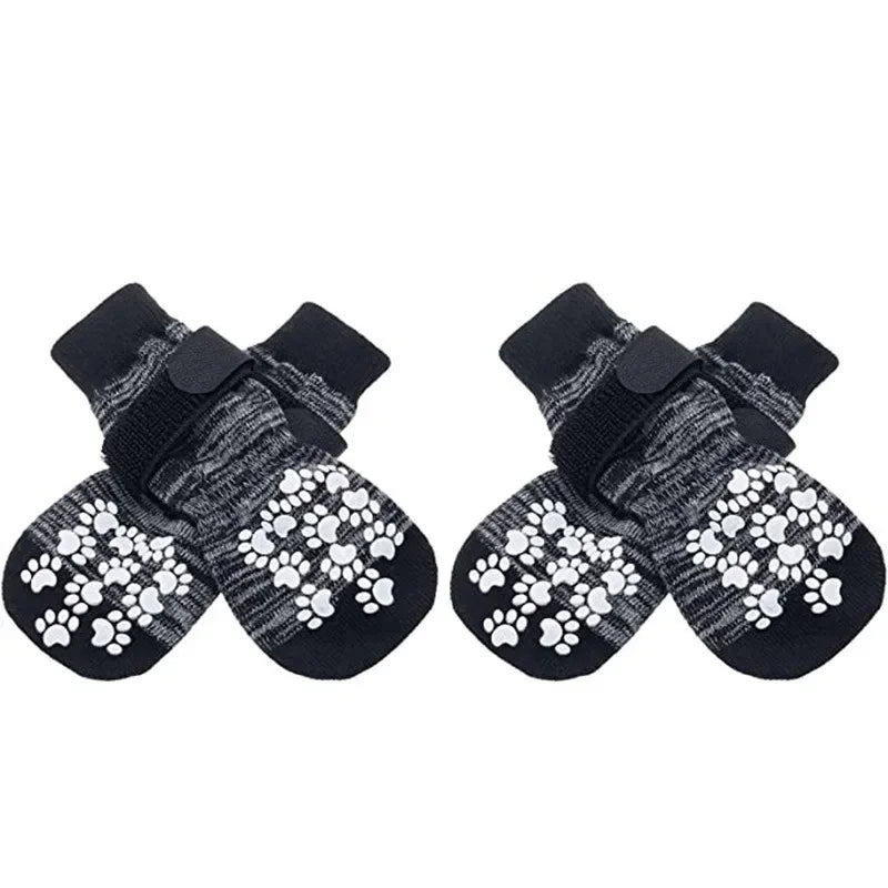 Non Slip Dog Socks Large Waterproof Silicone Grip For Senior Dogs Indoor Walking