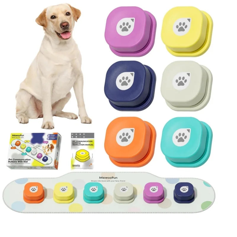Mewoofun Voice Recording Button For Dog Training Toys