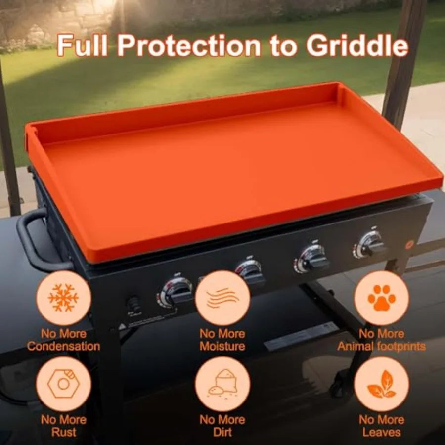 36 Inch Silicone Griddle Mat For Blackstone Anti Warp UV Resistant 4 Burner