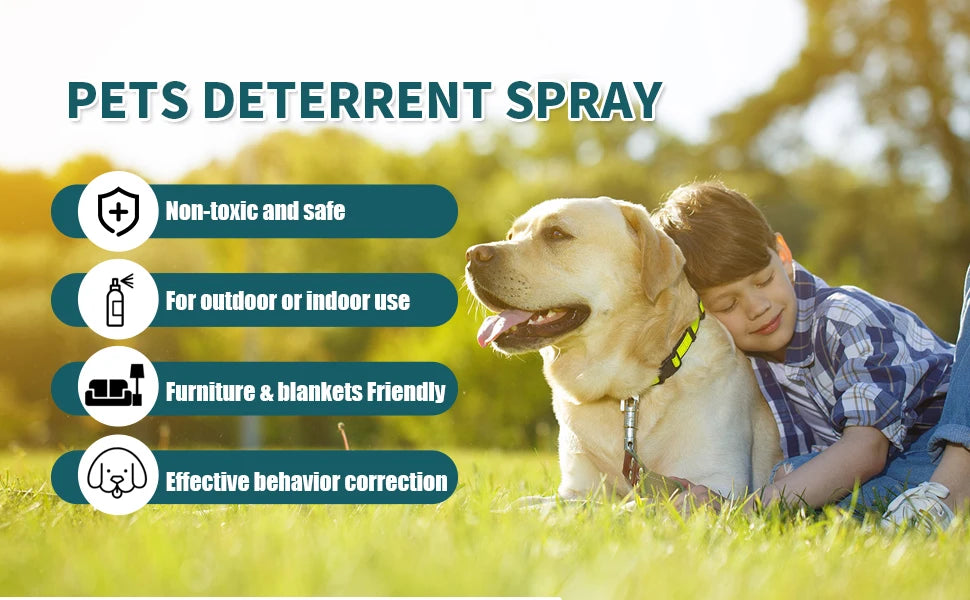 150ml No Chew Spray For Dogs No Alcohol Natural Bitter Deterrent Spray