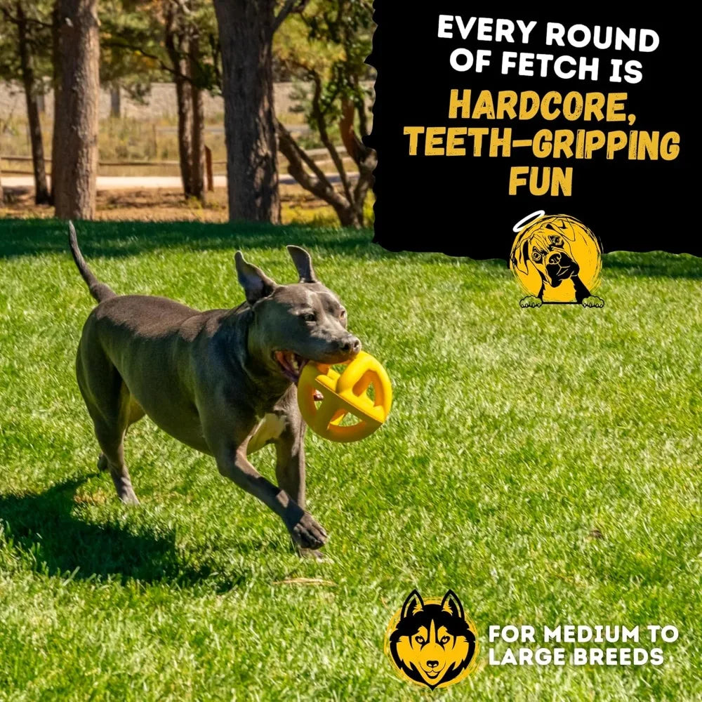 Indestructible Giant XL Dog Ball Lifetime Replacement Safe Non Toxic Rubber