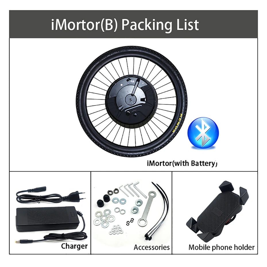 IMotor 3 Mountain Ebike Kit 36V Battery 350W Front Motor