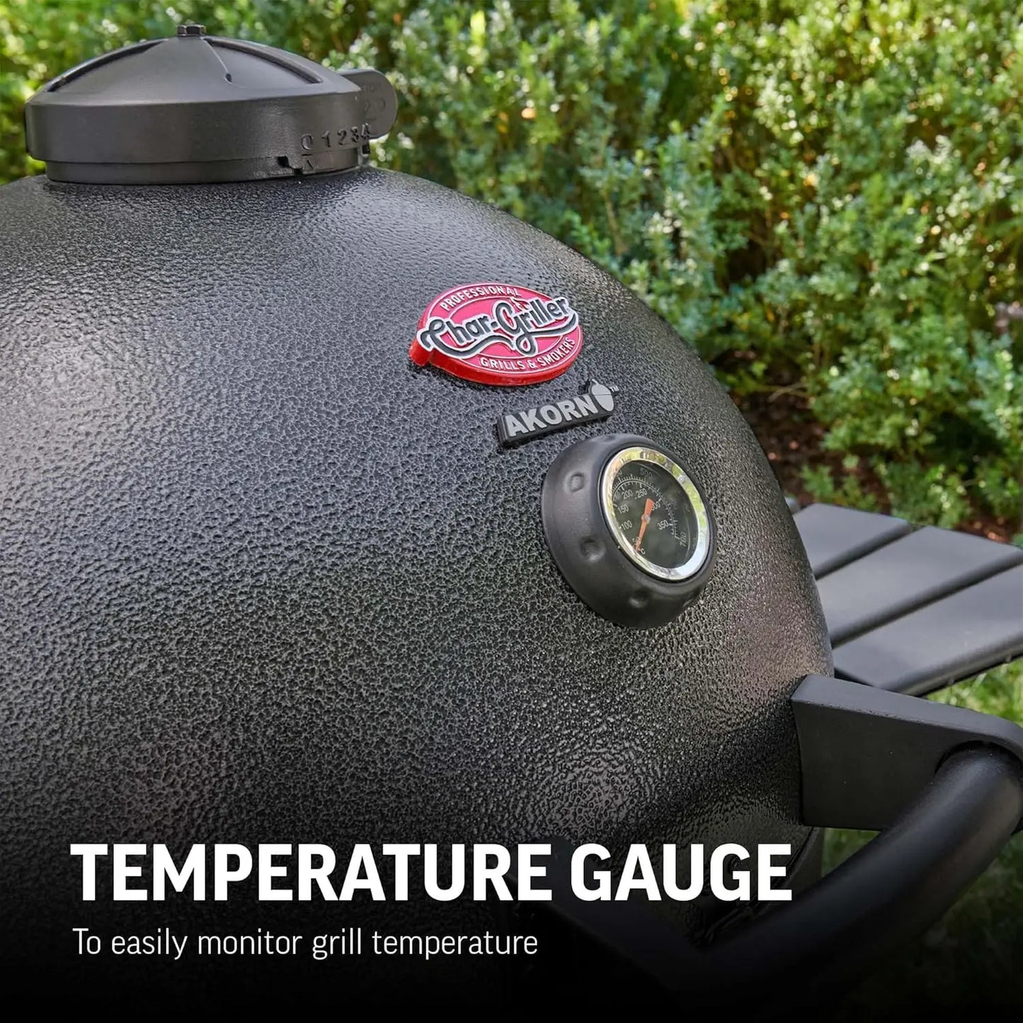 Kamado Charcoal Grill And Smoker With Cast Iron Grates 445 Sq In Cooking Area
