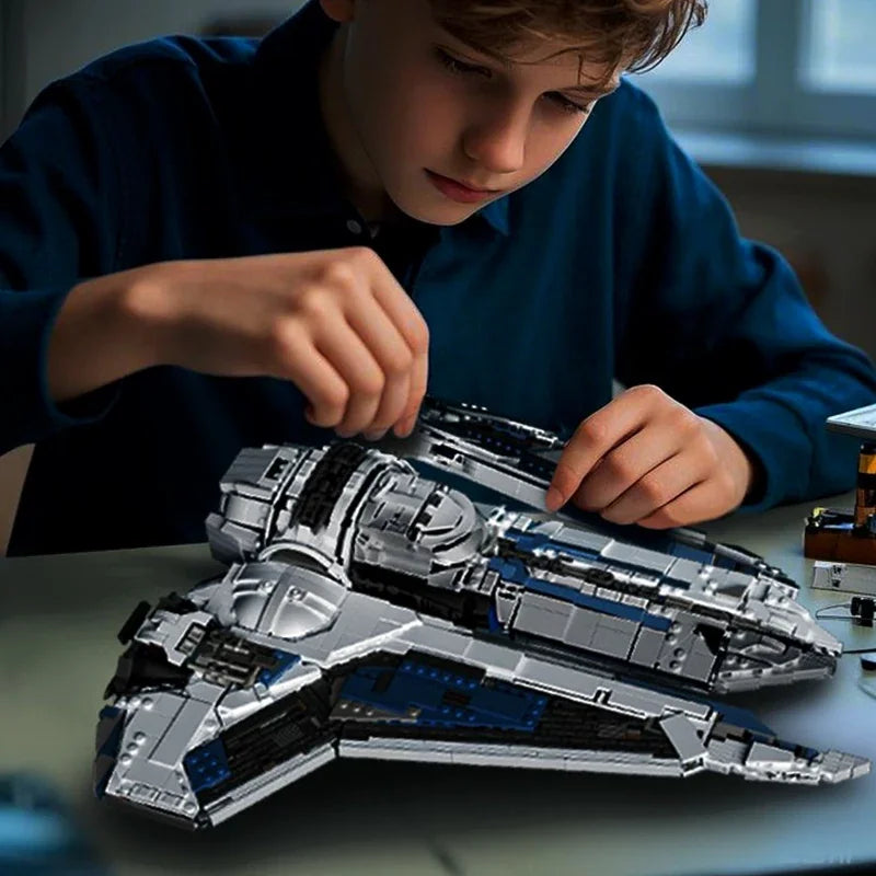 2948 Pieces Space War MOC Komrk Class Fighter Building Blocks Kit