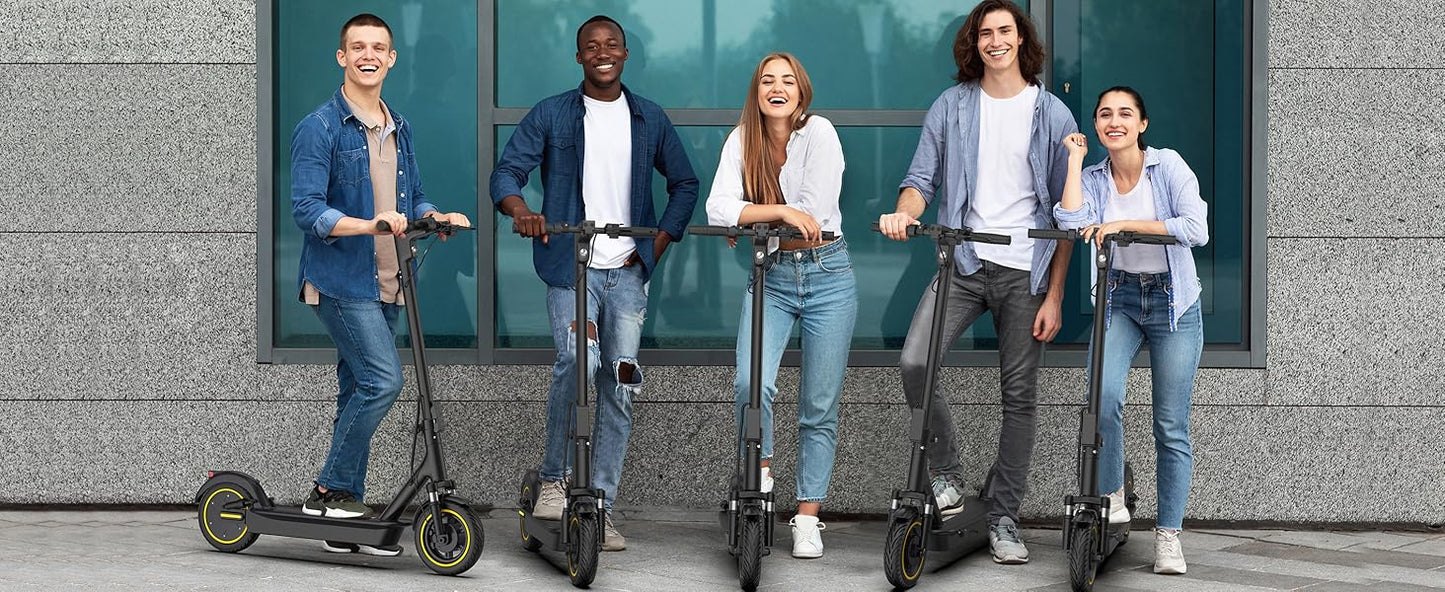 Ladped LPMAX 10In Solid Tires Folding Scooter 22MPH
