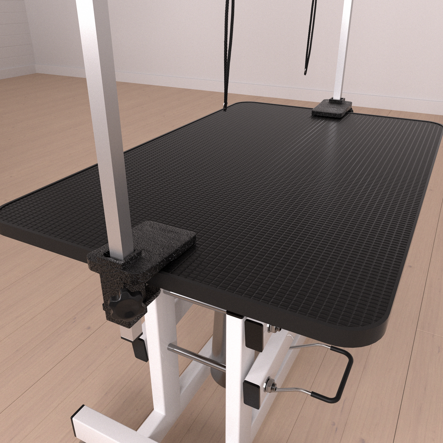 43 Inch Heavy Duty Hydraulic Dog Grooming Table With Adjustable Arm Noose