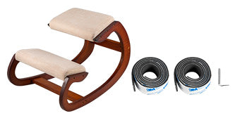 SucceBuy Ergonomic Kneeling Chair With Thick Cushion For Home Office Posture